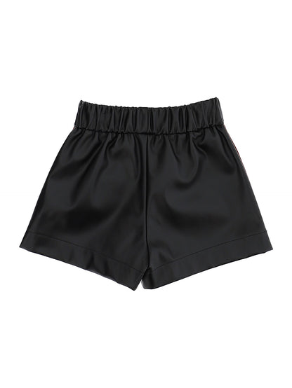 Coated fabric shorts
