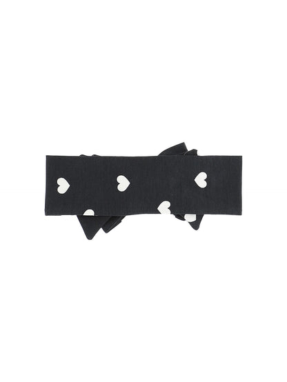 Fascia capelli jersey cuori