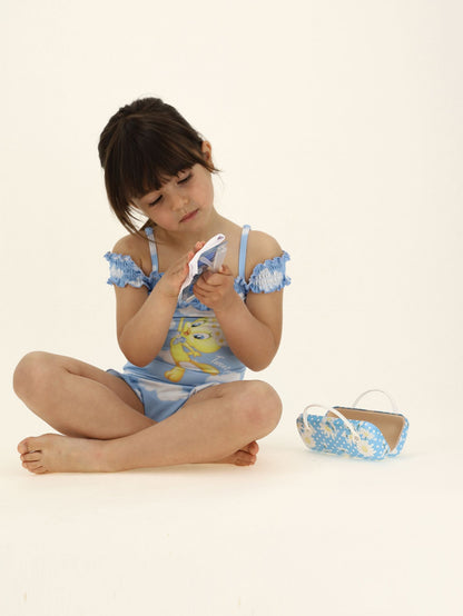 Tweety Clouds One-Piece Swimsuit