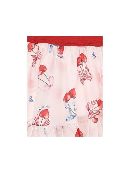Cherry Print Muslin Pareo