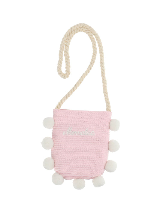 Logoed straw bag