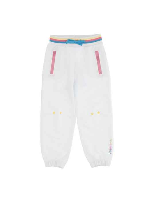 Logoed sweatshirt joggers