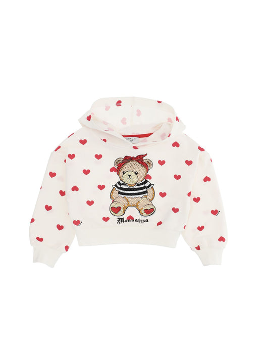 Hoodie Bear &amp; Hearts