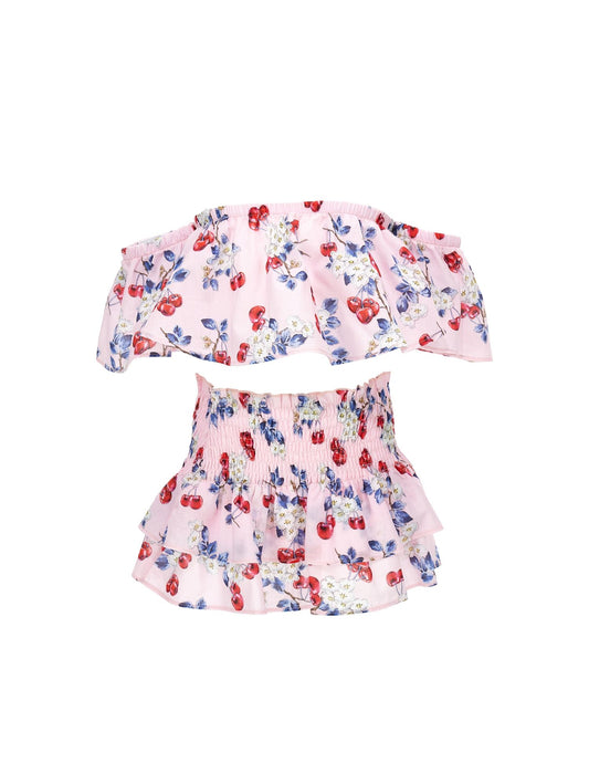 Cherry muslin set
