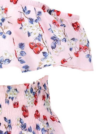 Cherry muslin set