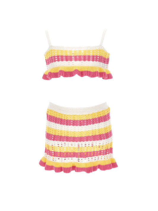 Crochet beach outfit