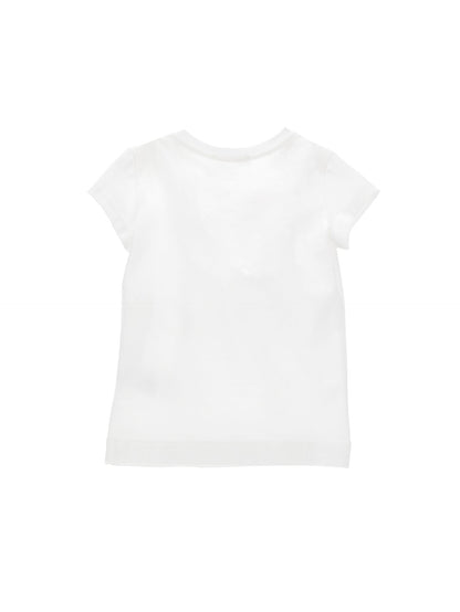 T-shirt cotone ricamo ciliegie
