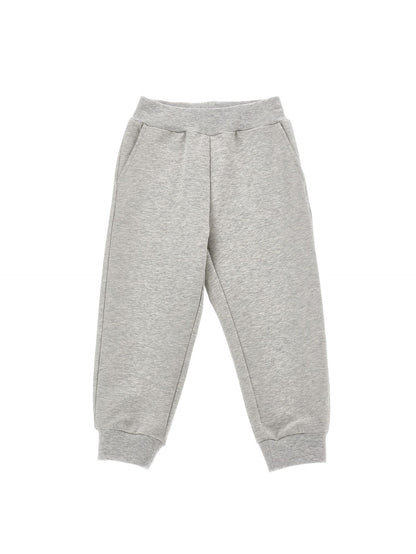 Jogger with anemone embroidery