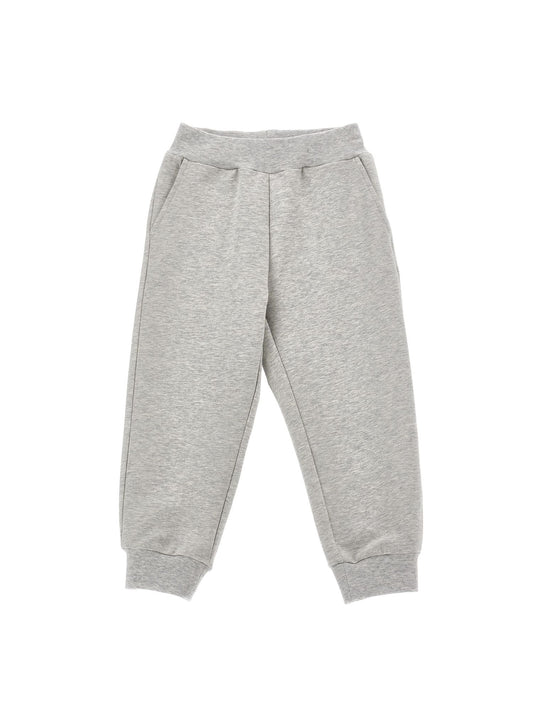 Jogger with anemone embroidery