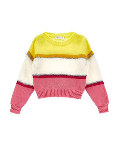 Maxi striped sweater