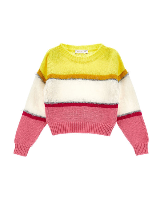 Maxi striped sweater