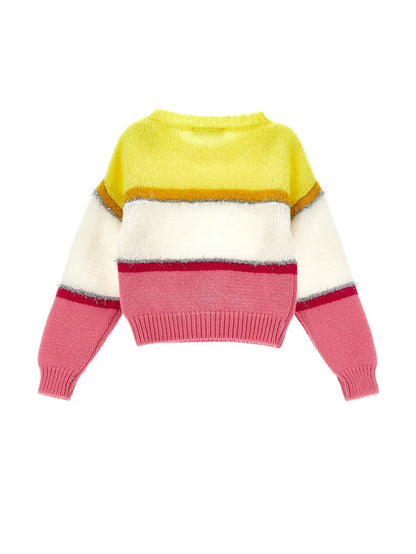 Maxi striped sweater