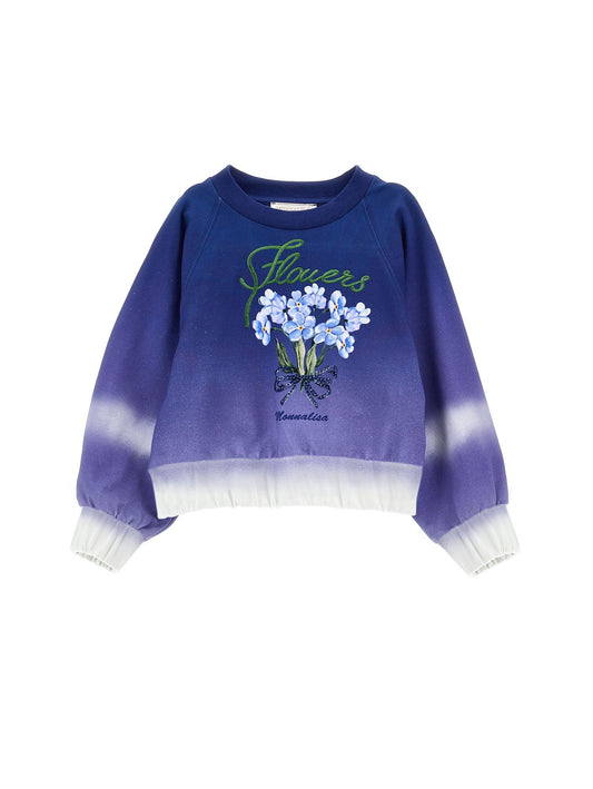 Degradé closed sweatshirt