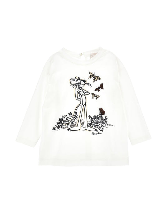 Pink Panther long-sleeved T-shirt