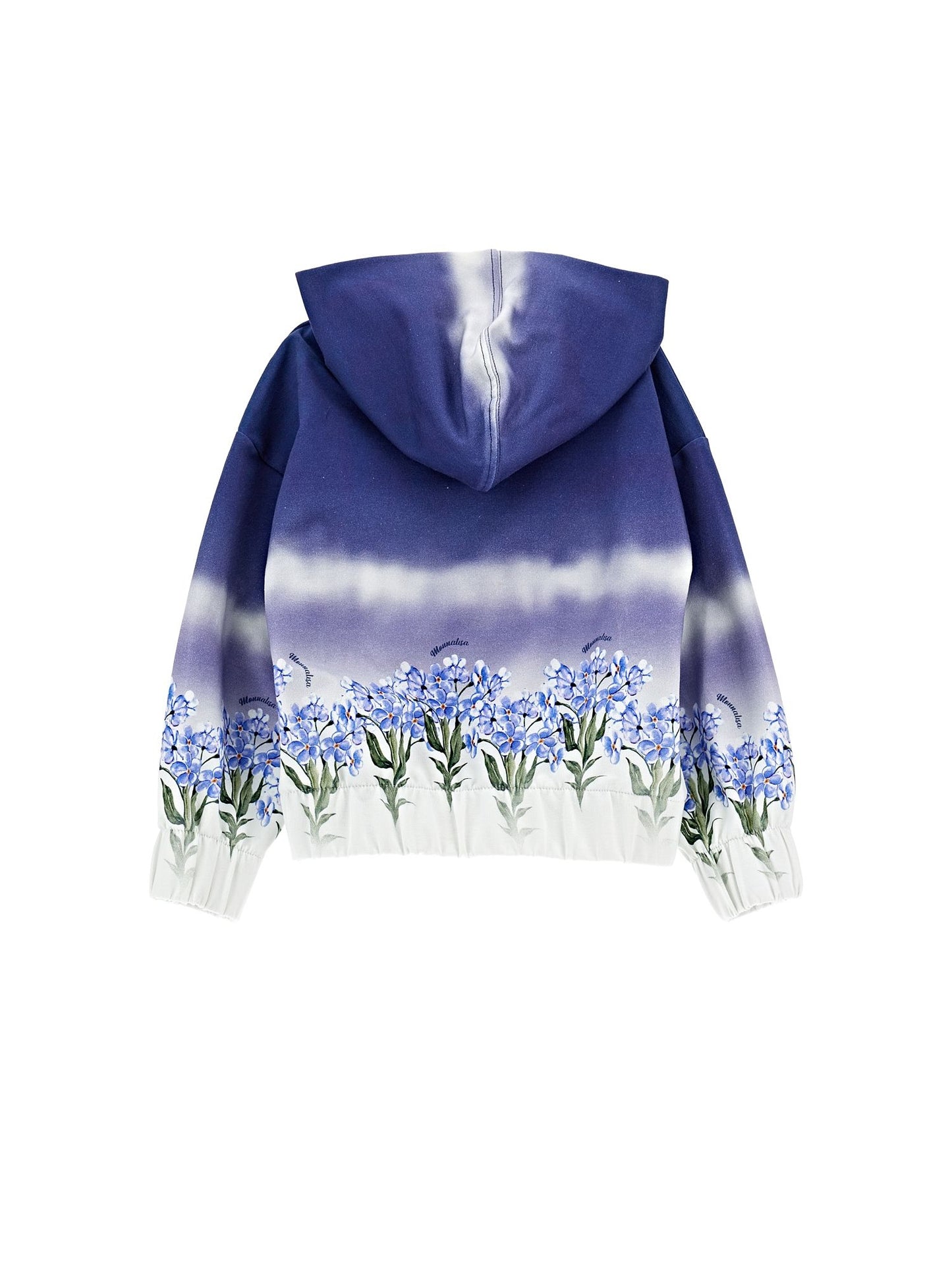 Degradé open sweatshirt