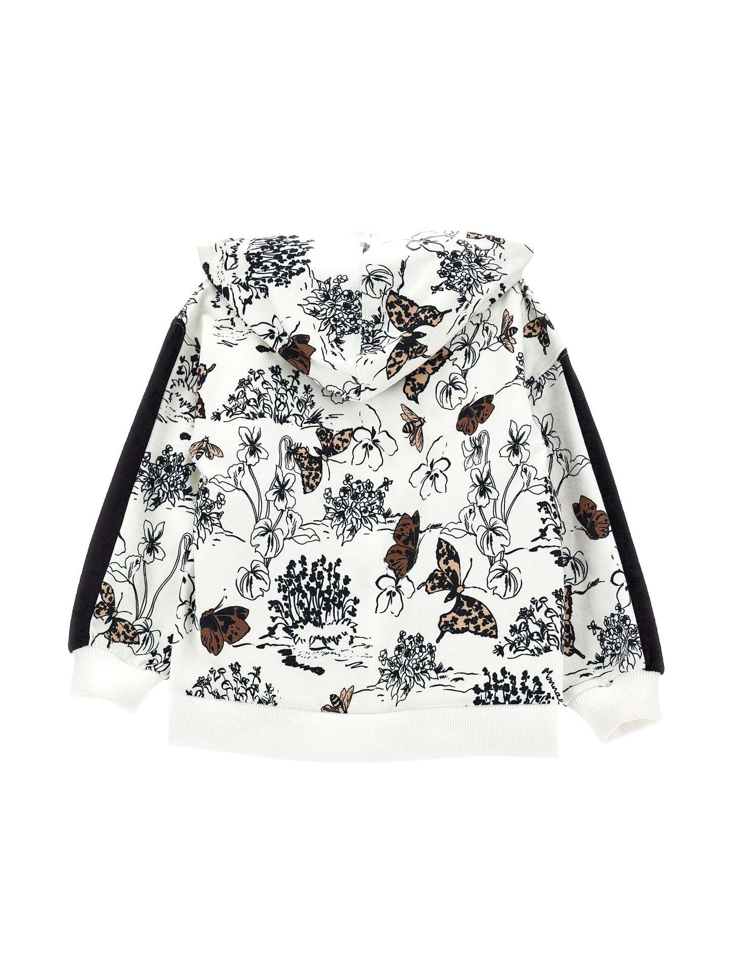 Open toile de jouy sweatshirt