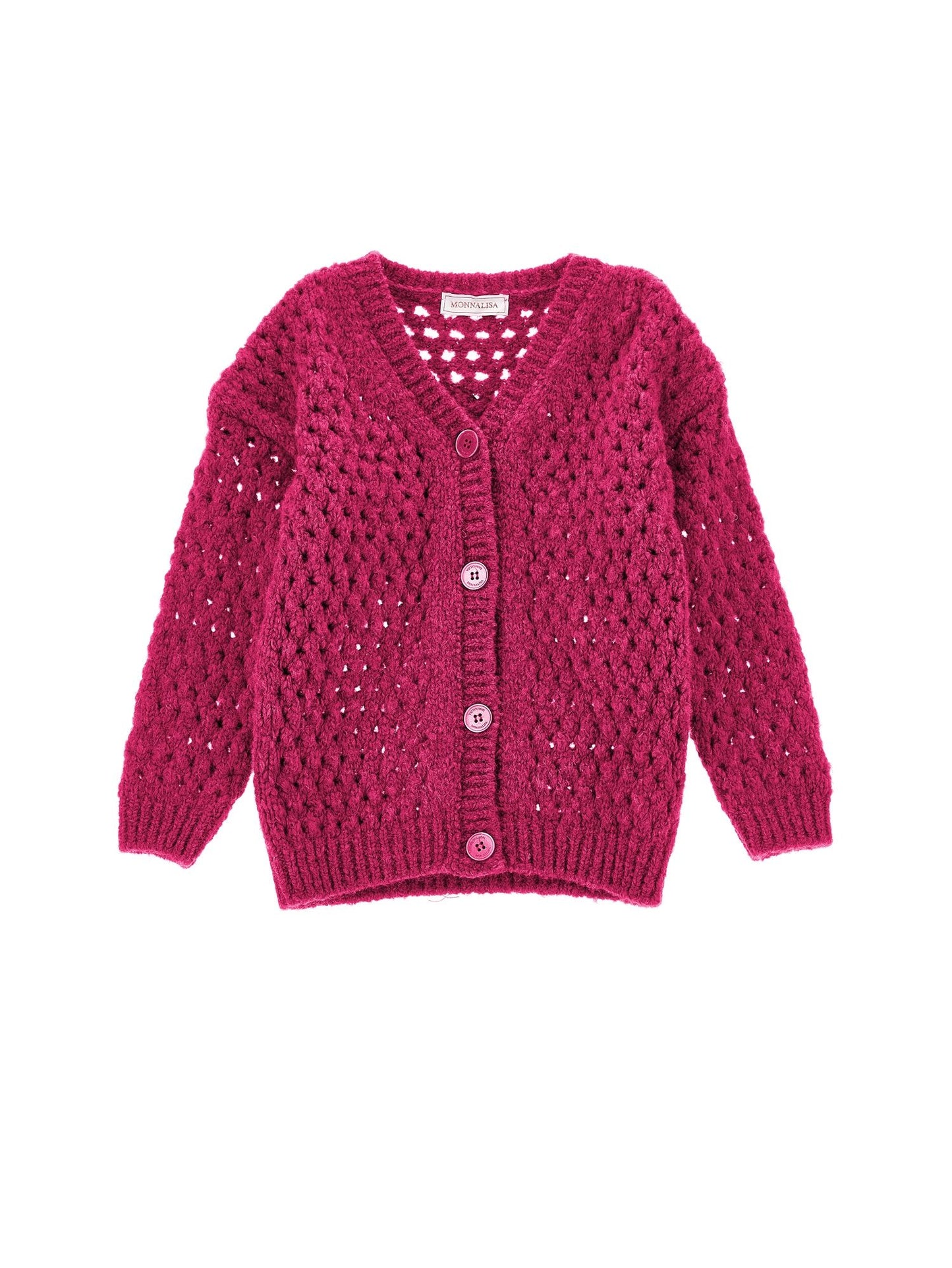 Daffy Duck yarn cardigan