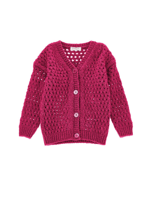 Daffy Duck yarn cardigan