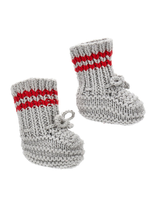 Knitted slippers