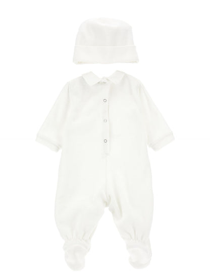 Two-piece chenille suit