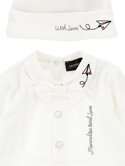 Two-piece chenille suit