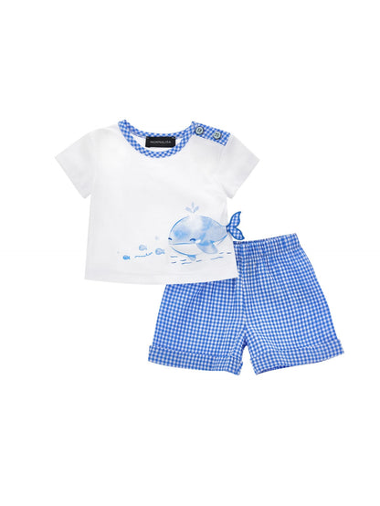 Ensemble deux pièces en jersey de coton