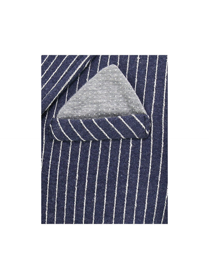 Pinstriped Milanese stitch jacket