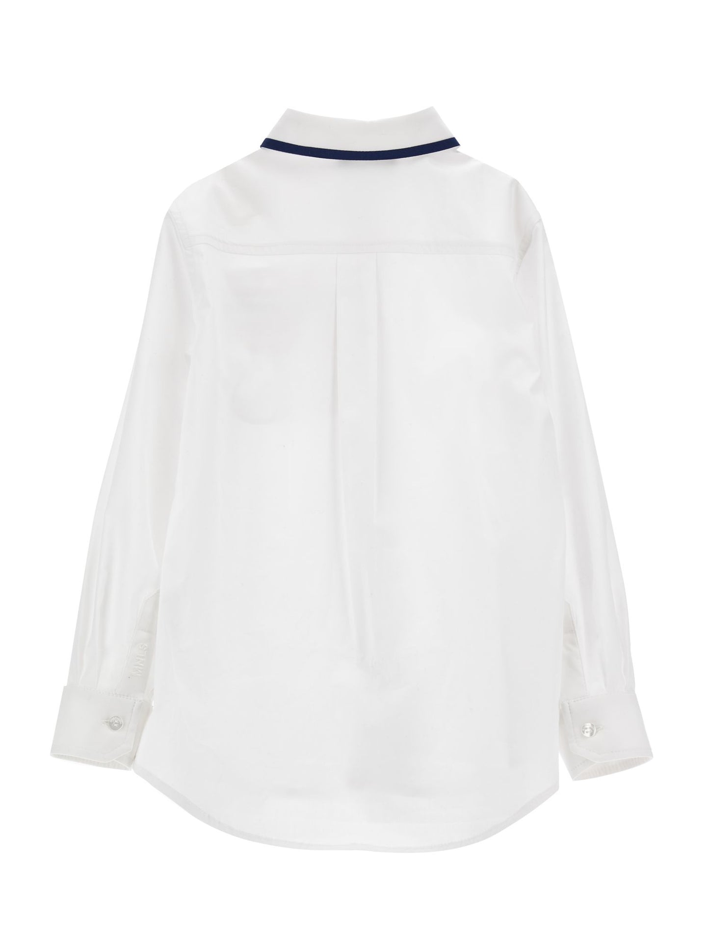 Poplin shirt with profiles