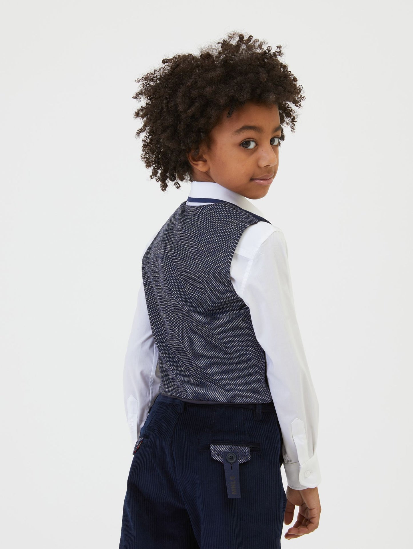 Poplin shirt with profiles