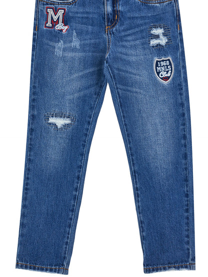 Used five-pocket jeans