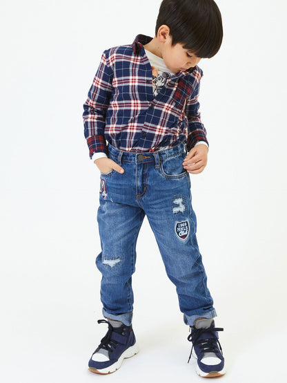 Used five-pocket jeans