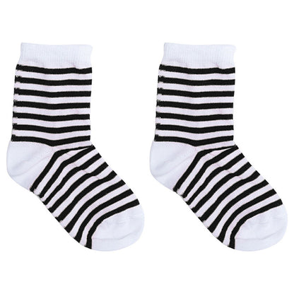 Calzini a righe in cotone