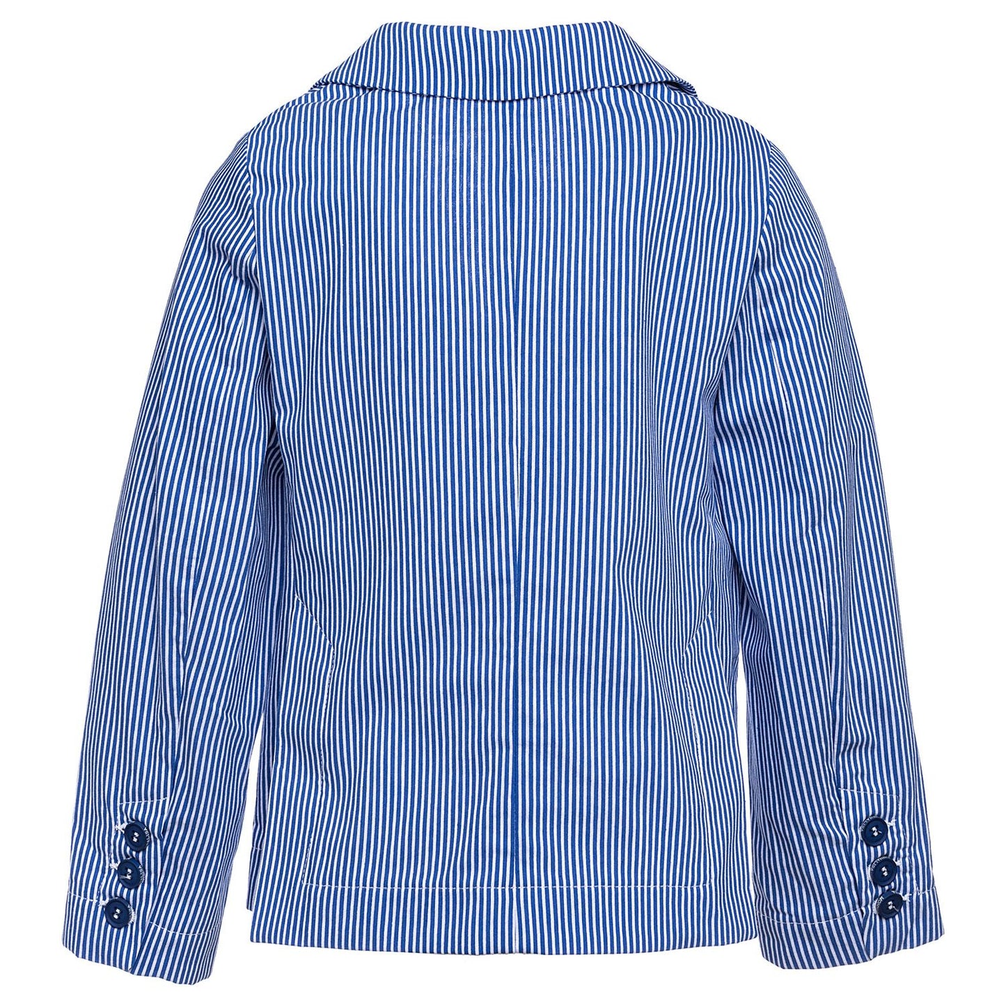 Striped cotton jacket