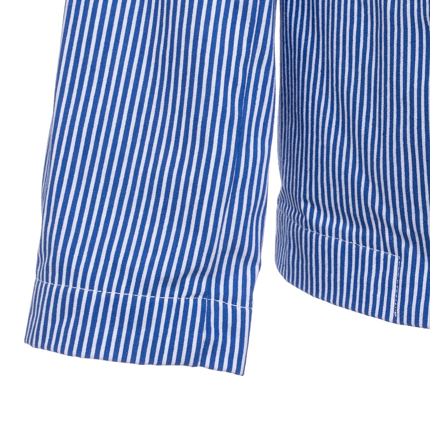Striped cotton jacket