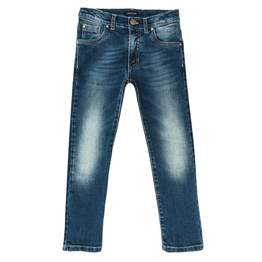 Five-pocket denim jeans