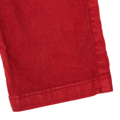 Linen blend trousers