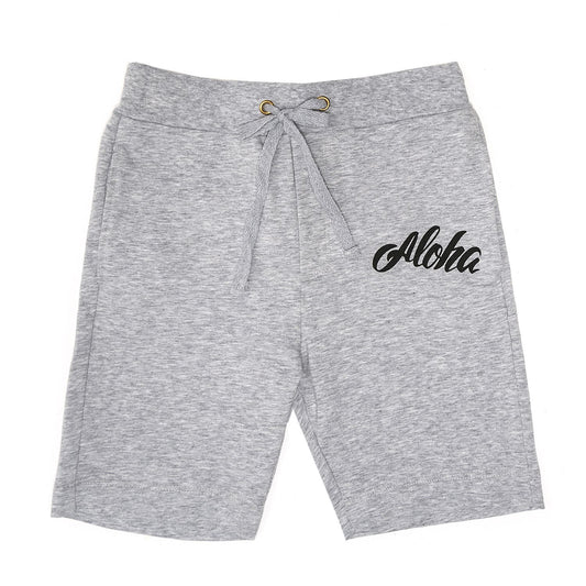 Aloha fleece Bermuda shorts