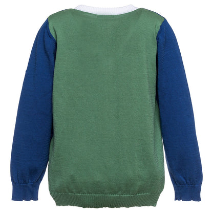 Bright cotton cardigan