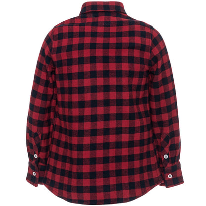 Children's checked shirt