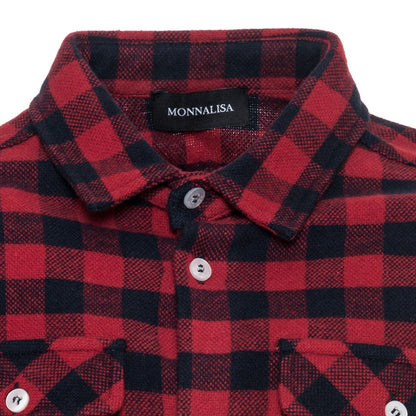 Children's checked shirt