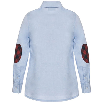 Oxford shirt with inserts