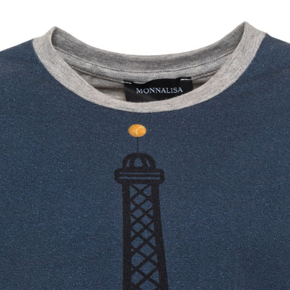Racket print T-shirt