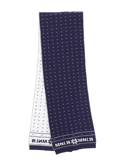Cashmere blend jacquard scarf