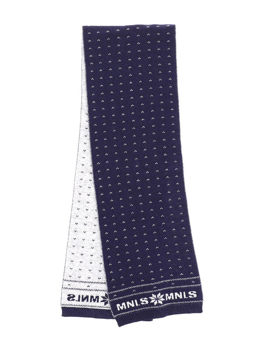 Cashmere blend jacquard scarf