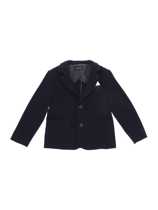 Bistretch jacket with pocket square