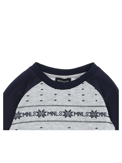 Melange jersey T-shirt
