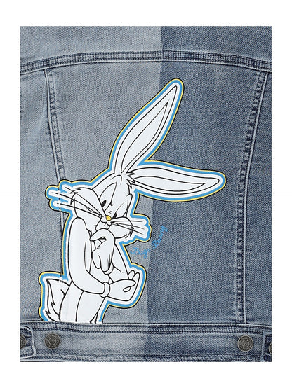 Bugs Bunny Patch Denim Jacket