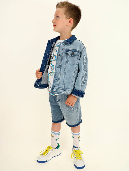 Bugs Bunny Patch Denim Jacket