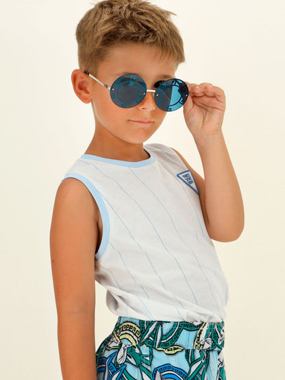 Football-style jersey vest