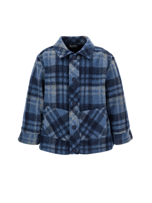 Checked cloth shirt